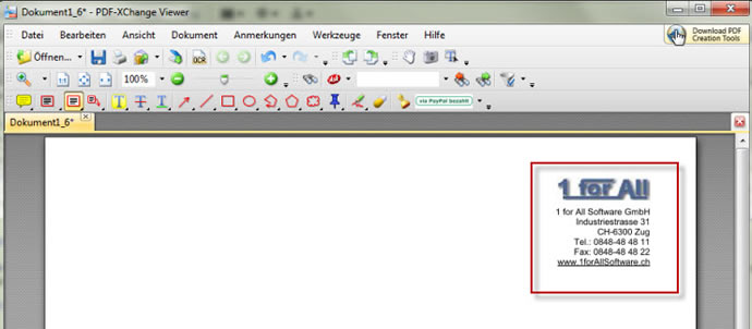 Overlay Vorlage