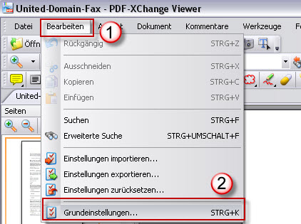 PDF-XChange Drucker